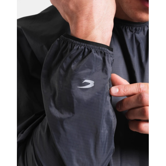 Chaqueta cortavientos Boxraw  Genaro Oversized Windbreaker crew carbon