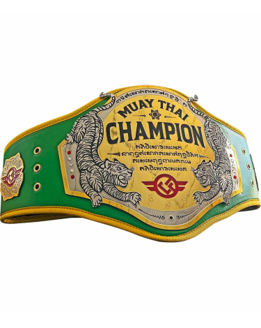 Cinturon campeon Muay Thai Custom FIghter