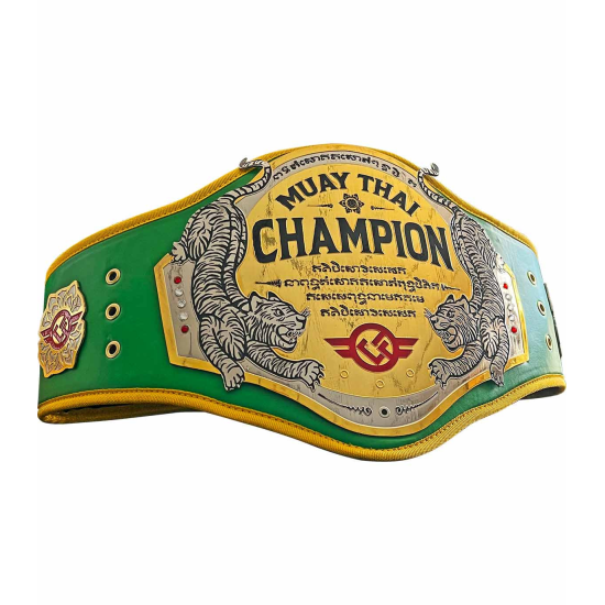 Cinturon campeon Muay Thai Custom FIghter