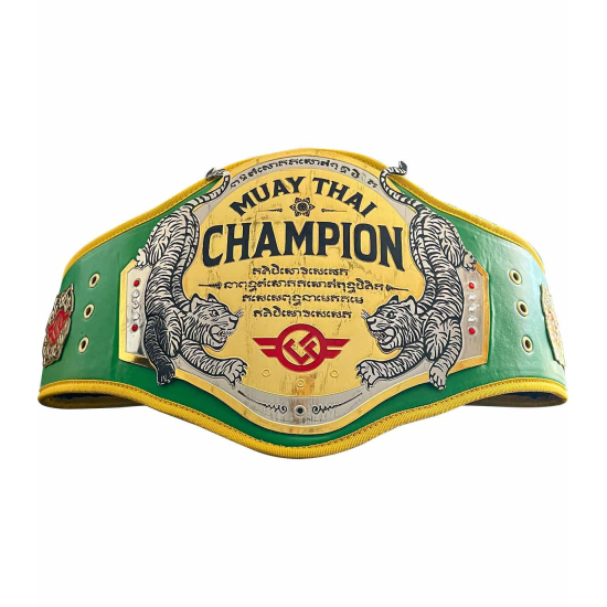 Cinturon campeon Muay Thai Custom FIghter