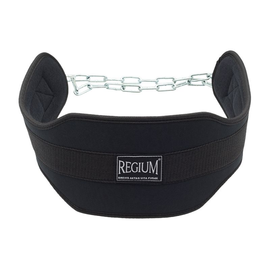 Cinturon con cadena para dominadas Regium