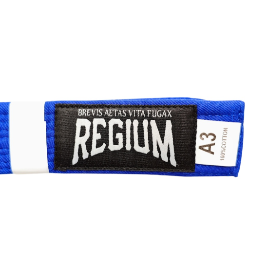 Cinturon de Brazilian Jiu Jitsu Regium azul