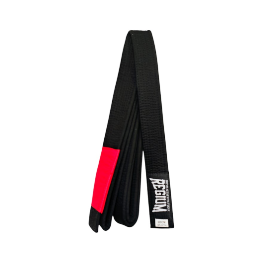 Cinturon de Brazilian Jiu Jitsu Regium negro "Faixa Preta"