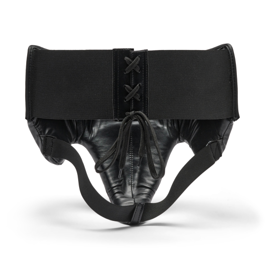 Coquilla de boxeo profesional femenina Leone 1947 "The Greatest" negra PR335W