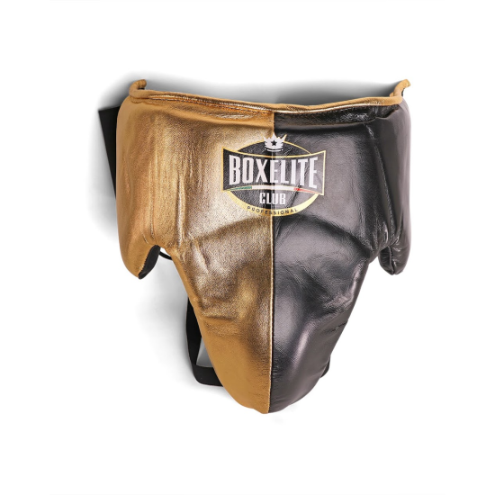 Coquilla profesional de boxeo Boxelite club  Negro/oro