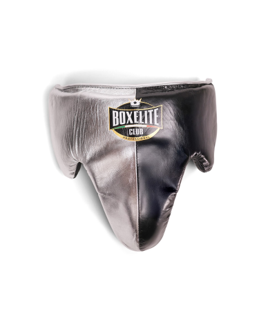 Coquilla profesional de boxeo Boxelite club  negro/plata