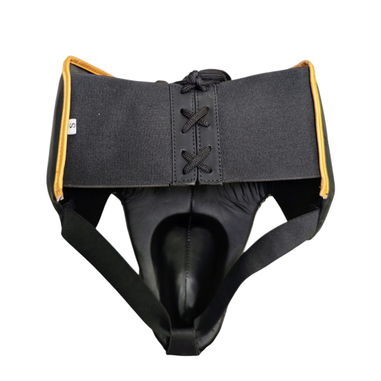 Coquilla profesional de boxeo Regium "Imperial Gold" Microfiber Ultralight