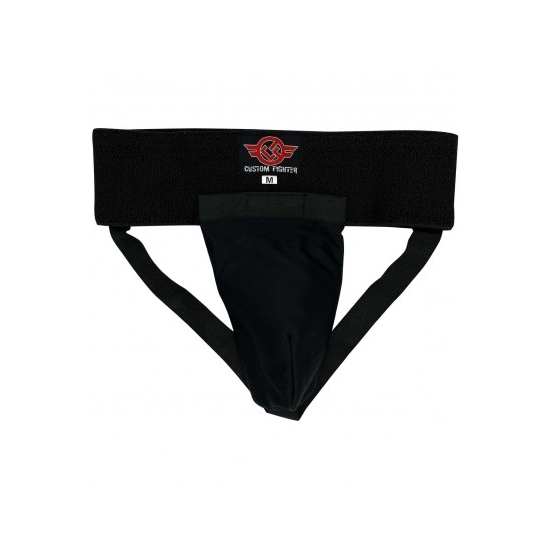 Coquilla y portacoquilla masculina Custom Fighter para deportes de contacto