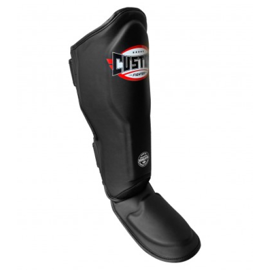 Espinileras Custom Fighter Thailand negras