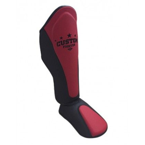 Espinilleras Custom Fighter para deportes de contacto "Blood Star"