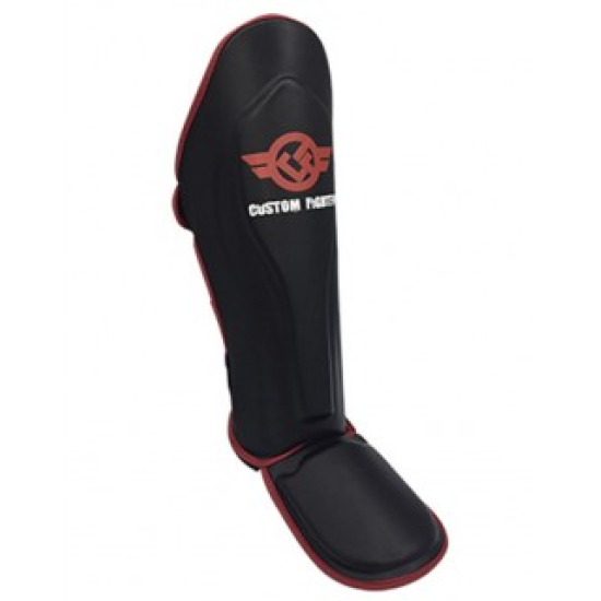 Espinilleras Custom Fighter Steel Leg negras