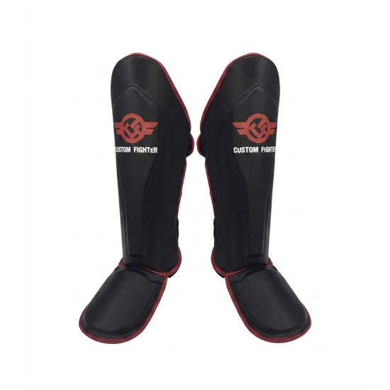 Espinilleras Custom Fighter Steel Leg negras