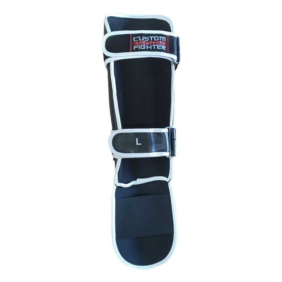 Espinilleras Custom Fighter "Thai" negras