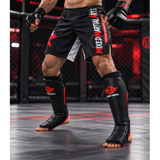 Espinilleras de MMA Custom Fighter de neopreno