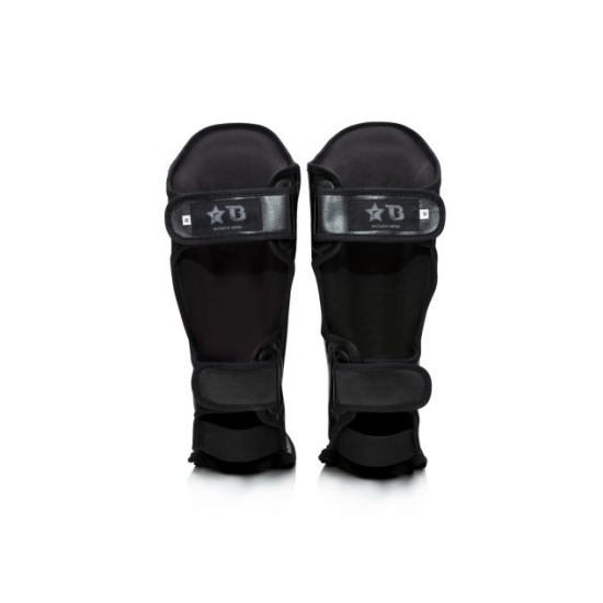 Espinilleras Fairtex para deportes de contacto FXB negro