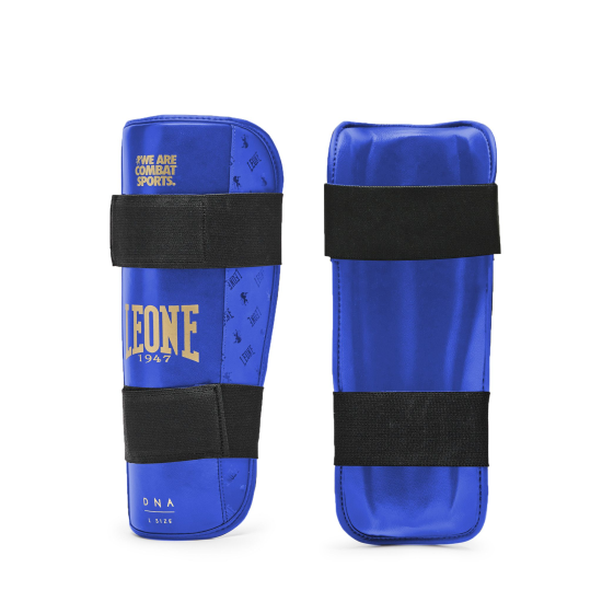 Espinilleras  Leone 1947 "DNA" Color azul PT188