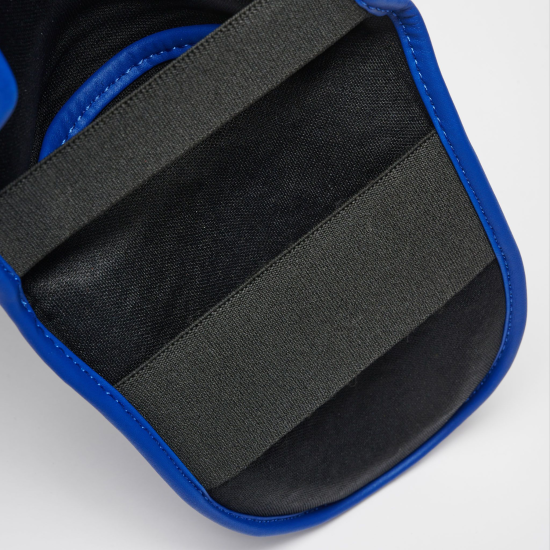 Espinilleras Leone 1947 "DNA" GEL PT177 color azul