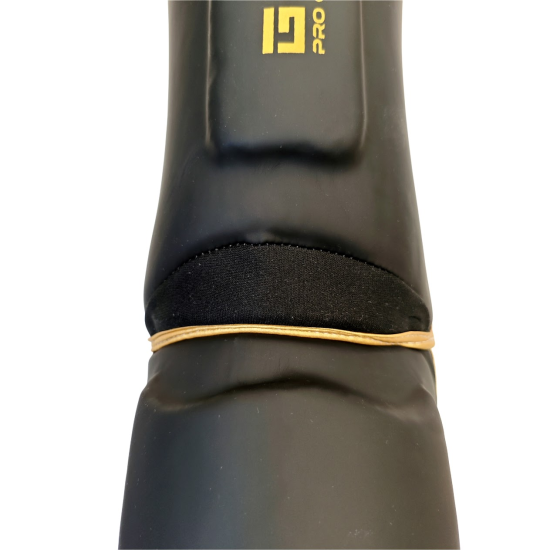 Espinilleras Regium para deportes de contacto "imperial Gold"