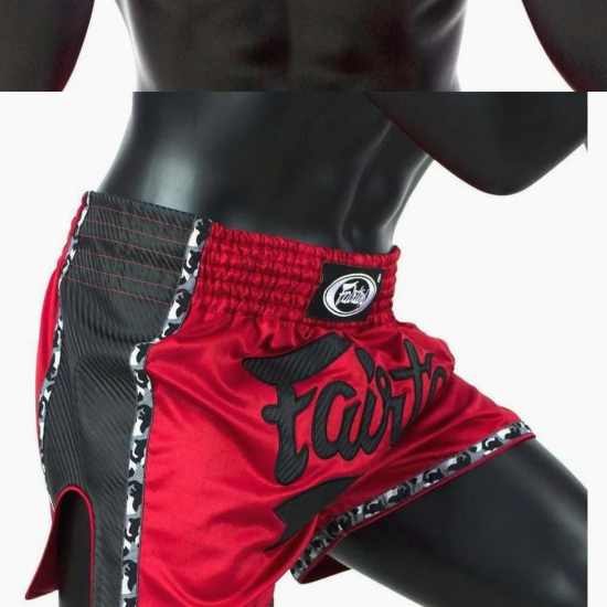 Fairtex Fight shorts  " 1703" rojo