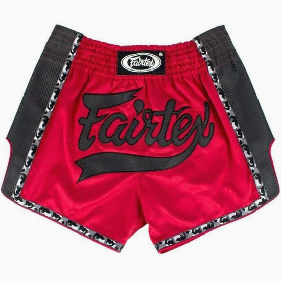 Fairtex Fight shorts  " 1703" rojo