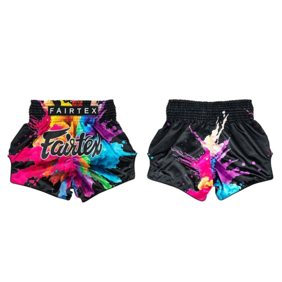 Fairtex Fight shorts  " Black Funky soul"