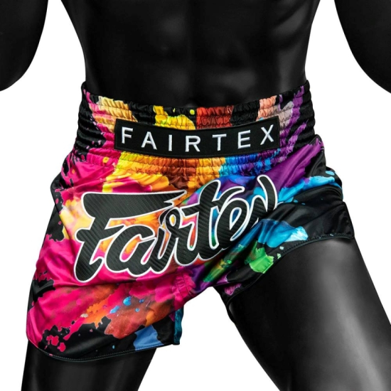 Fairtex Fight shorts  " Black Funky soul"