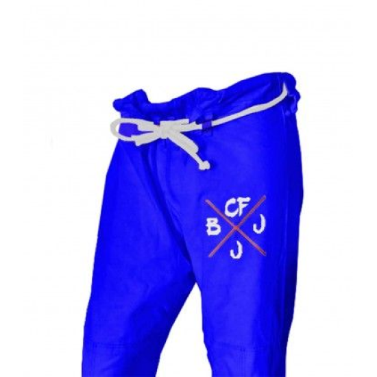Gi de Brazilian Jiu Jitsu "Custom Fighter" Color azul