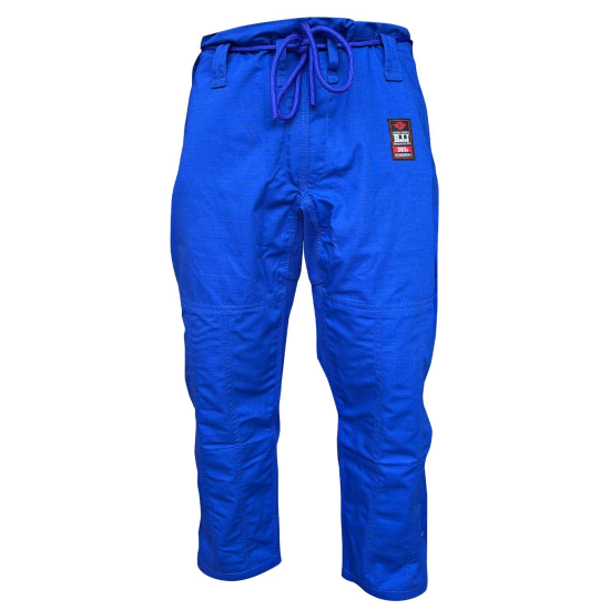 Gi  o Kimono de Brazilian Jiu Jitsu "Custom Fighter" Color azul 450 grms (Nuevo modelo)