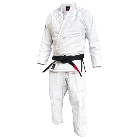 Gi o Kimono de Brazilian Jiu Jitsu "Custom Fighter" Blanco 450 grms ( Nuevo Modelo)