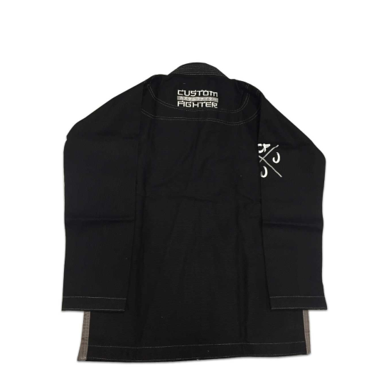 Gi o Kimono de Brazilian Jiu Jitsu "Custom Fighter" Color Negro