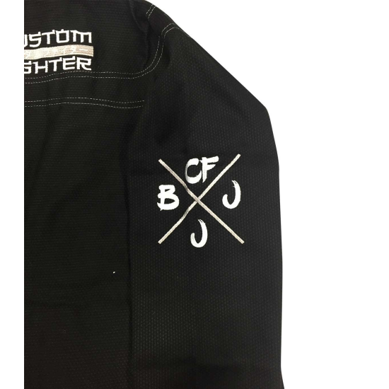 Gi o Kimono de Brazilian Jiu Jitsu "Custom Fighter" Color Negro