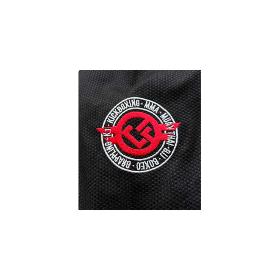 Gi o Kimono de Brazilian Jiu Jitsu "Custom Fighter" Color Negro de 450 grms (Nuevo modelo)