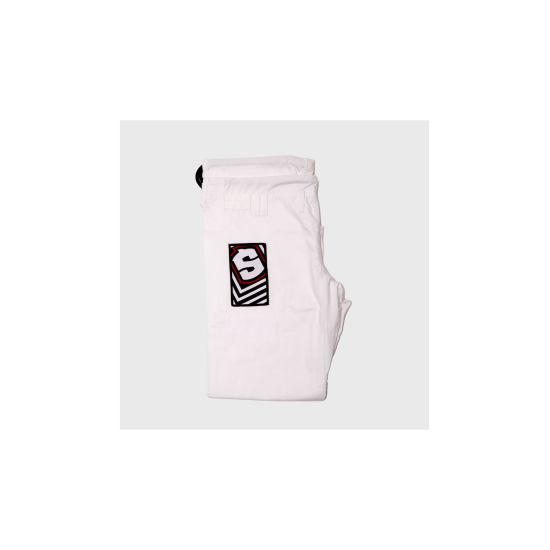 Gi o Kimono de Brazilian Jiu Jitsu Shark SBS Color blanco