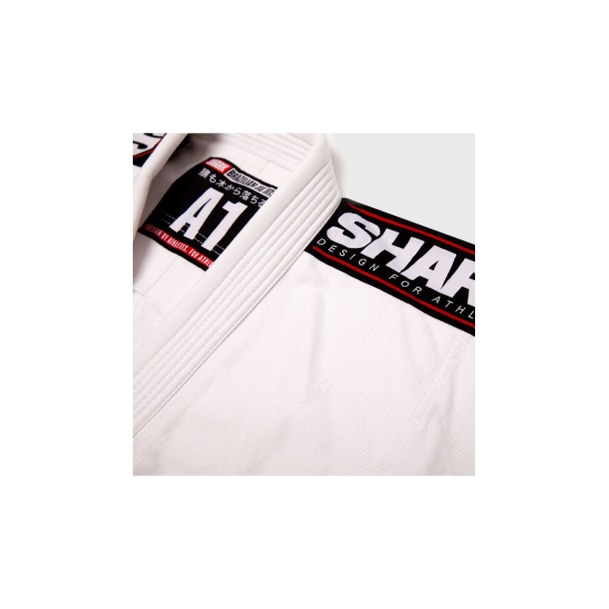 Gi o Kimono de Brazilian Jiu Jitsu Shark SBS Color blanco