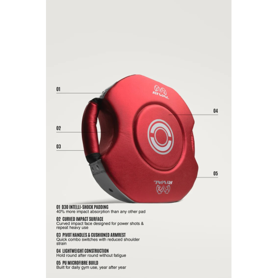 Gobernadora Profesional Rival RPS100 Roja / plata