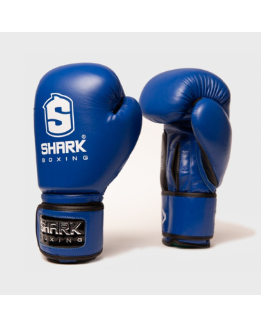 Guantes de boxeo Amateur Shark Boxing azul