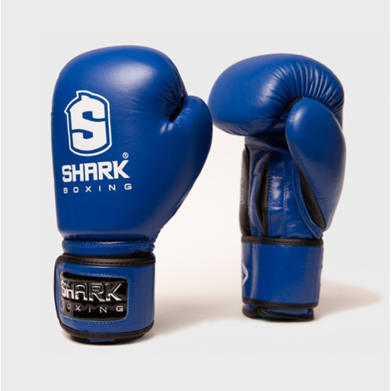 Guantes de boxeo Amateur Shark Boxing azul