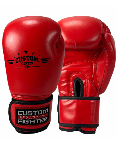 Guantes de boxeo Amateur Star de Custom Fighter rojo