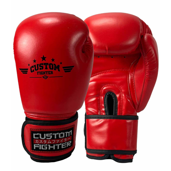 Guantes de boxeo Amateur Star de Custom Fighter rojo