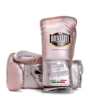Guantes de boxeo Boxelite Club " Training MX" Premium Tornasol velcro