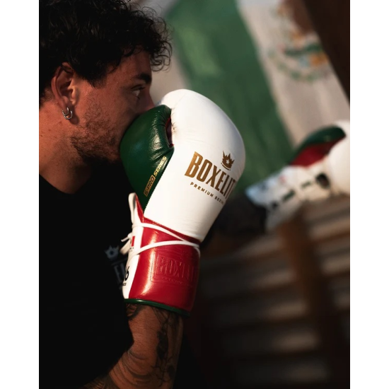 Guantes de Boxeo Boxelite S-PRO Series - Cierre de Cuerdas Mexico