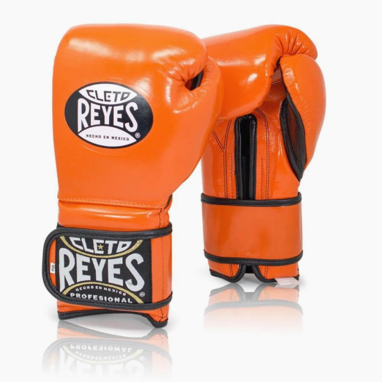 Guantes de boxeo Cleto Reyes "Pro Sparrring" naranja