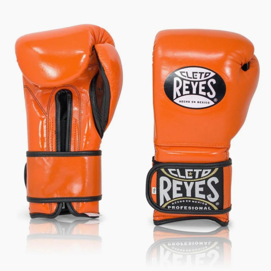 Guantes de boxeo Cleto Reyes "Pro Sparrring" naranja