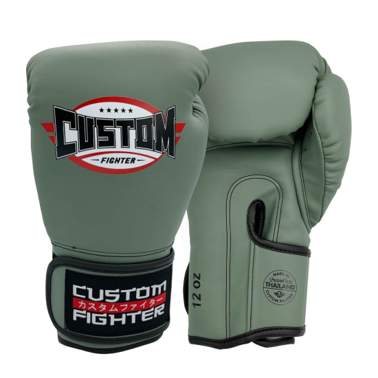 Guantes de boxeo Custom Fighter Army Thailand