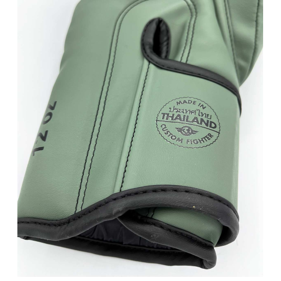 Guantes de boxeo Custom Fighter Army Thailand