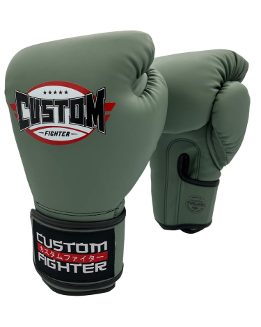 Guantes de boxeo Custom Fighter Army Thailand