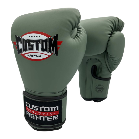 Guantes de boxeo Custom Fighter Army Thailand