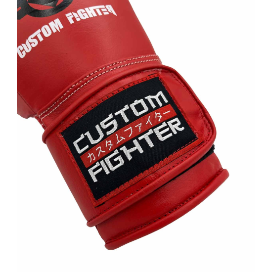 Guantes de boxeo Custom Fighter Mexican training rojo