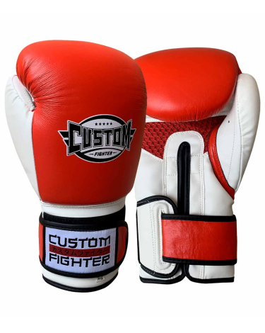 Guantes de Boxeo Custom Fighter  Mix rojos