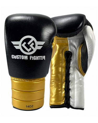 Guantes de Boxeo Custom Fighter para Sparring "Golden"